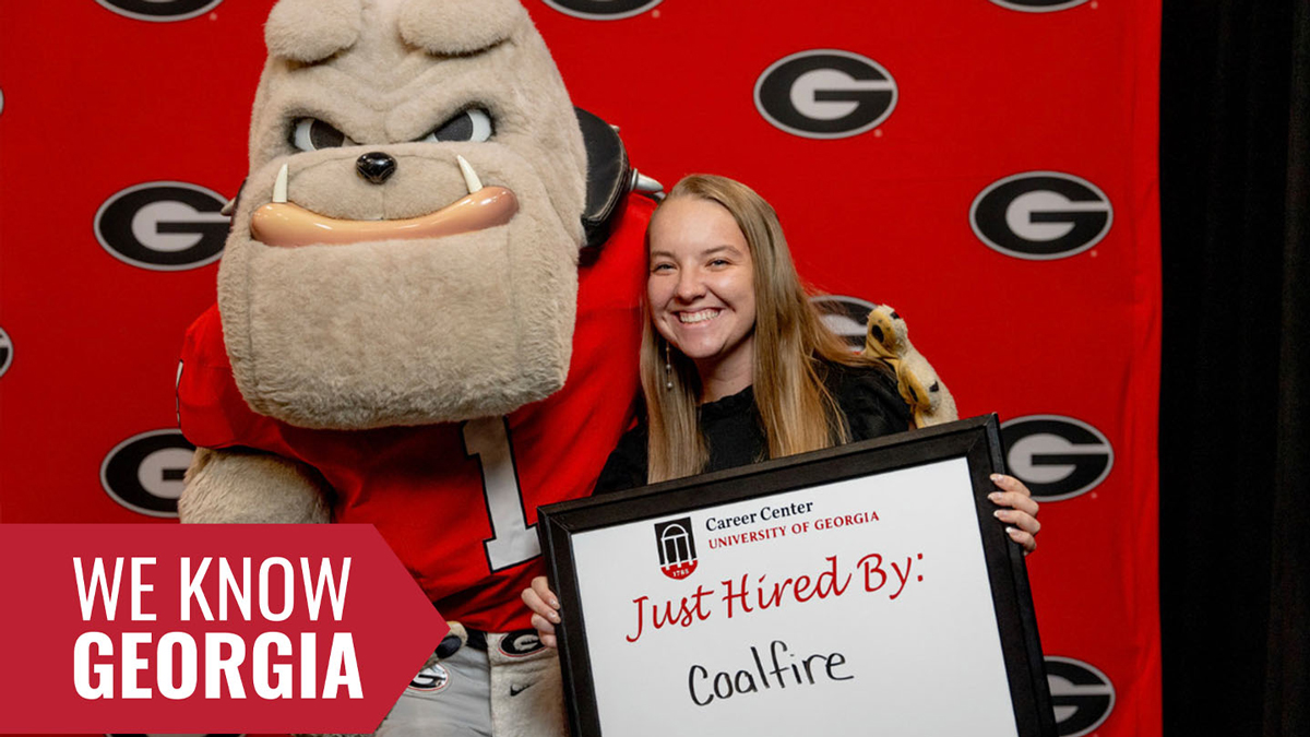 Recent University of Georgia graduate Hannah Brown leveraged her experience in the UGA CyberArch program into a job with cybersecurity services and solutions company Coalfire. (Photo provided by Hannah Brown)