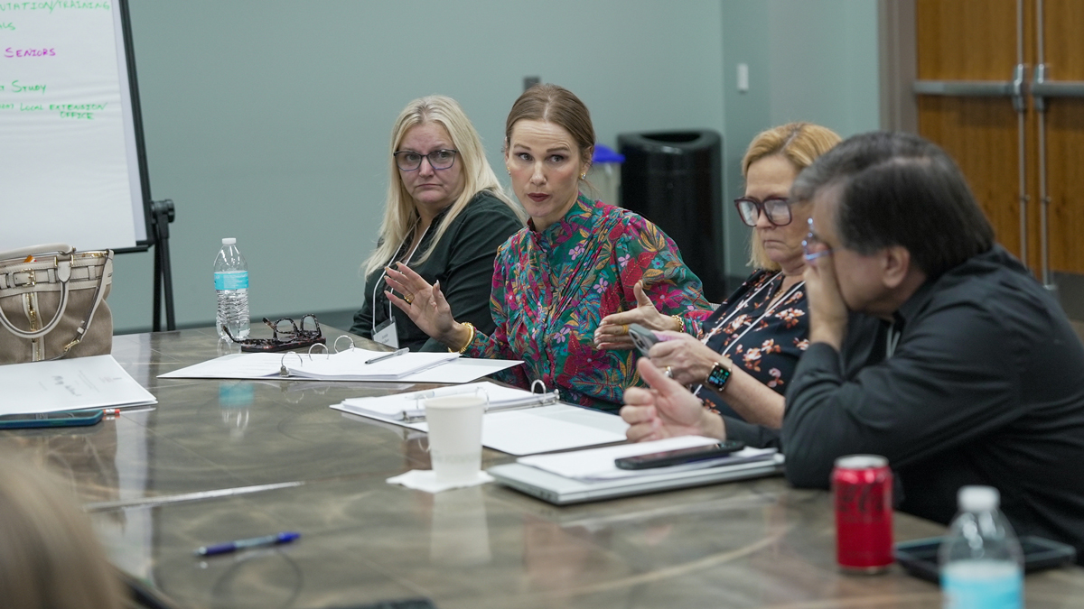 Tonya Powers speaks during a breakout session at the PROPEL kickoff workshop. (Photo by Sara Ingram)