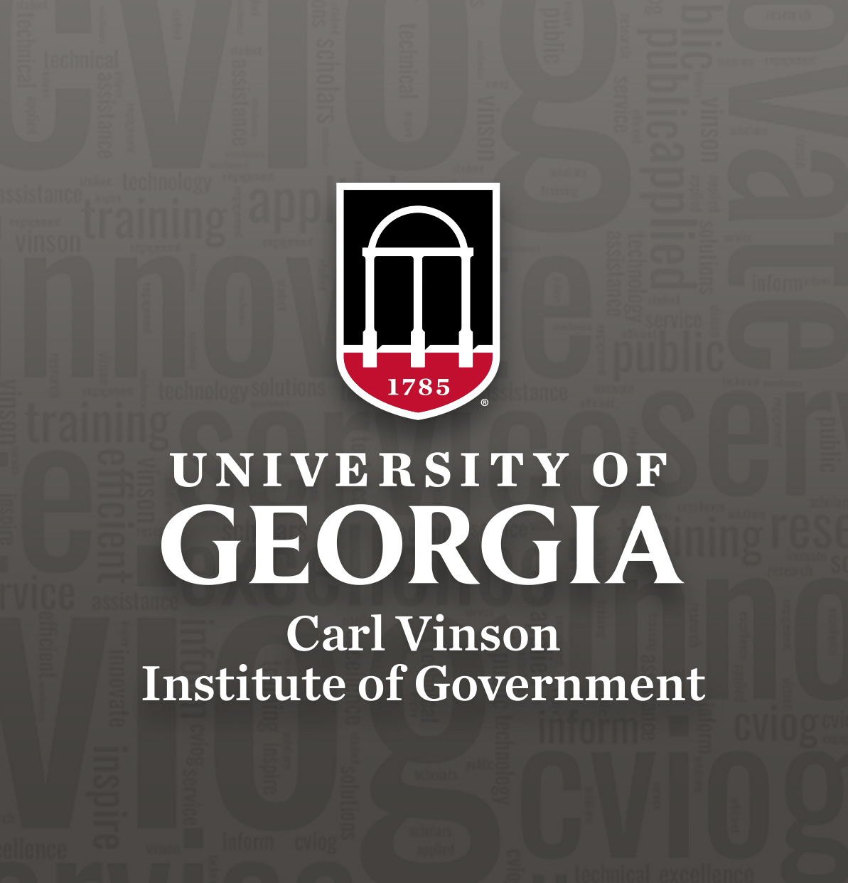 logo for the UGA Carl Vinson Institute of Government