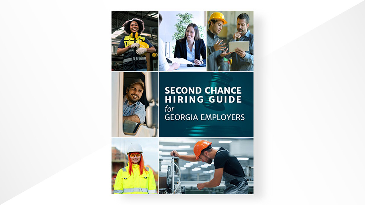 The Second Chance Hiring Guide for Georgia Employers cover