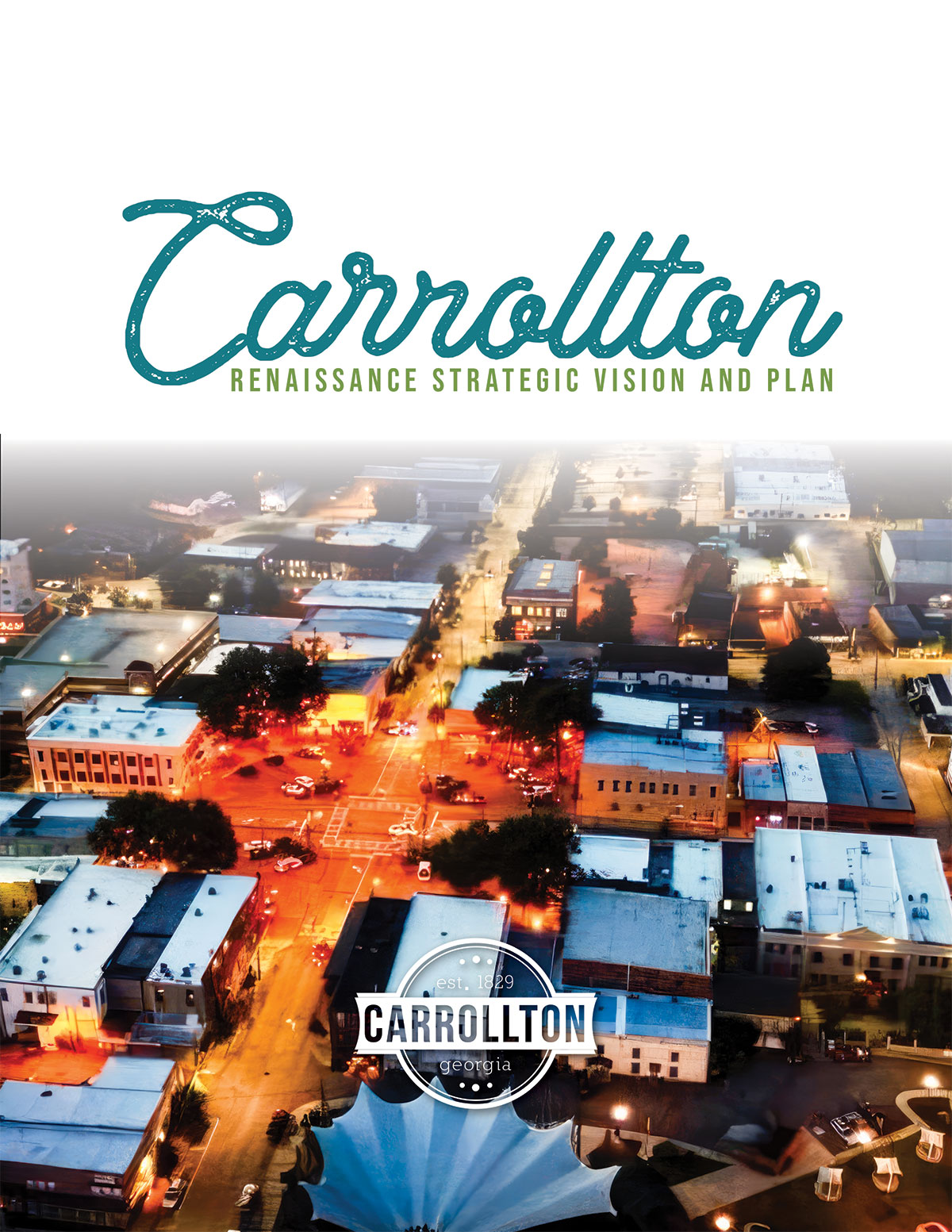 cover of Carrollton Renaissance Strategic Vision and Plan report
