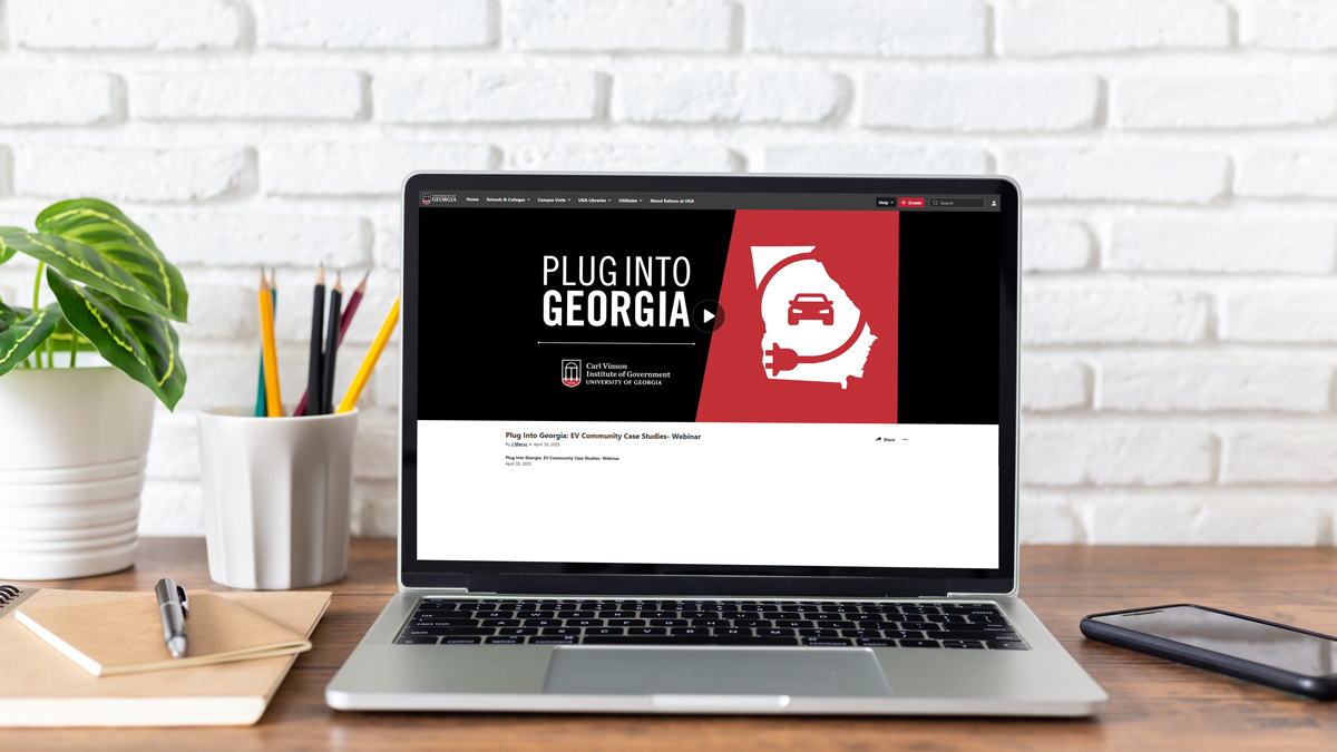picture of Plug Into Georgia webinar intro slide
